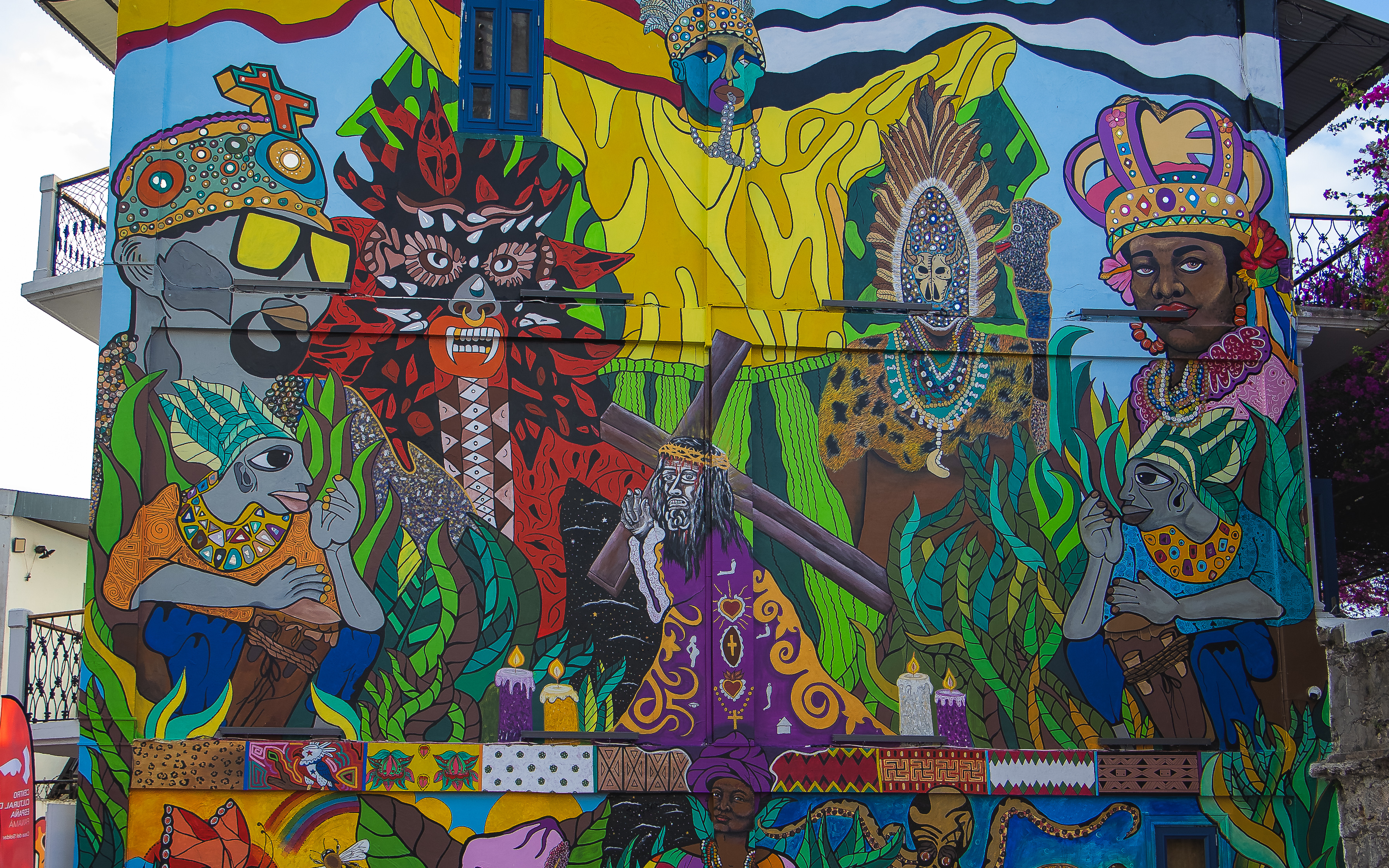 "Esencia" Inauguración de mural sobre la cultura congo